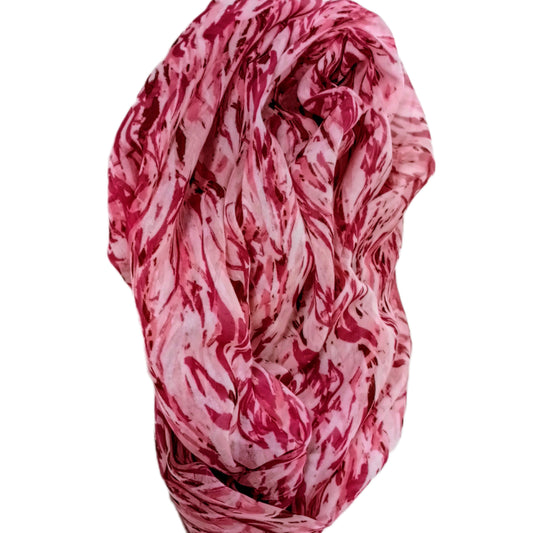 Sommerloop "Striche", pink, rosa